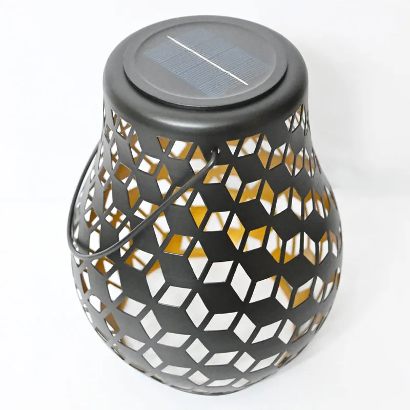 Layona Solar Metal Table Lamp - Black media 4