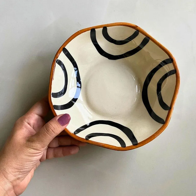 Stroke Seam Serving Bowl (500 ML) - Set of Two media 4