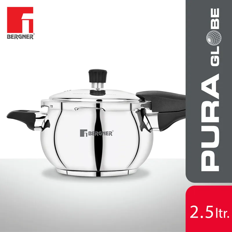 Bergner Induction Safe Pressure Cooker - 2000 ml/16 Inches media 3