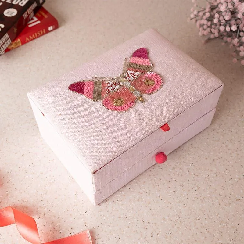 Flutter Buddy Butterfly Collection Organizer Box - Kid's Storage Solution media 1