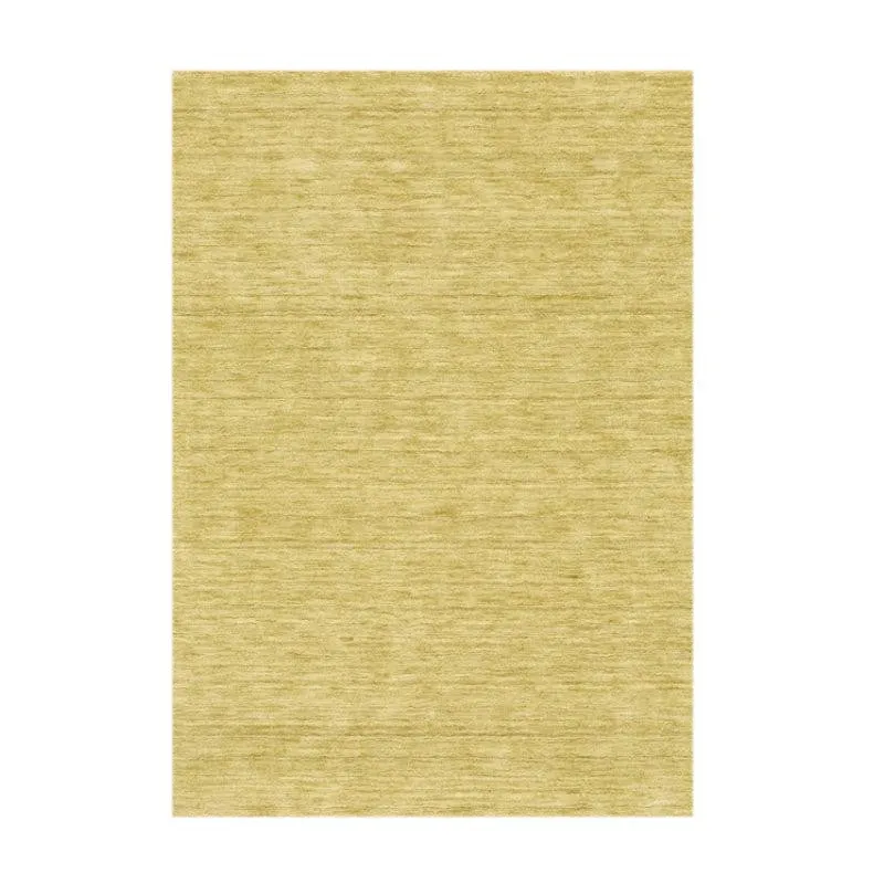 Aylin Hand Woven Wool Rug - Lime Green media 1
