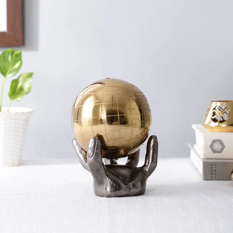 Angelic Handhold Globe Showpiece media 1