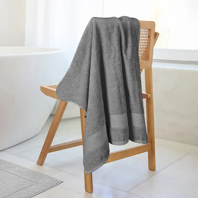 Reign Bath Towel (Steel Grey) - Set Of Two media 3