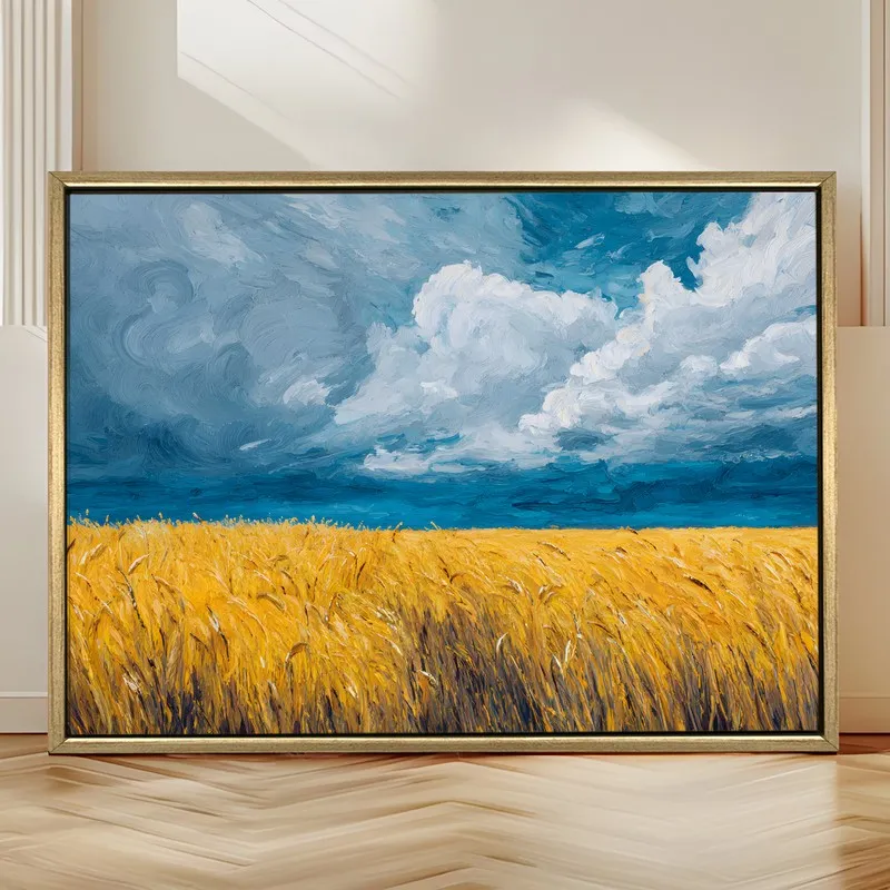 Thunderfield Canvas Wall Painting With Frame media 4