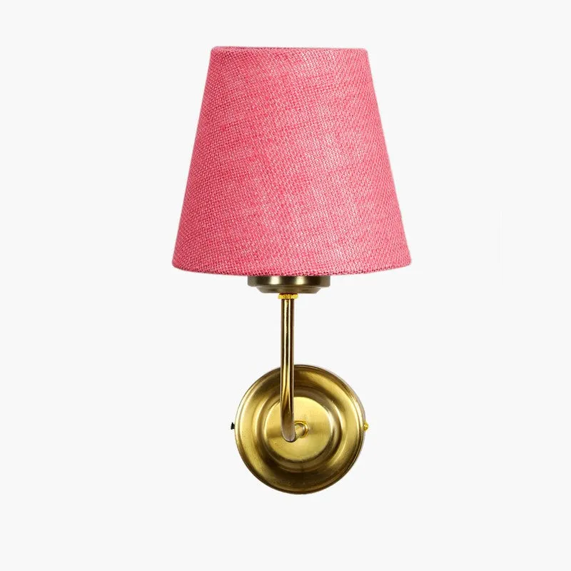 Lumoire Cone Metal Wall Lamp - Pink media 5