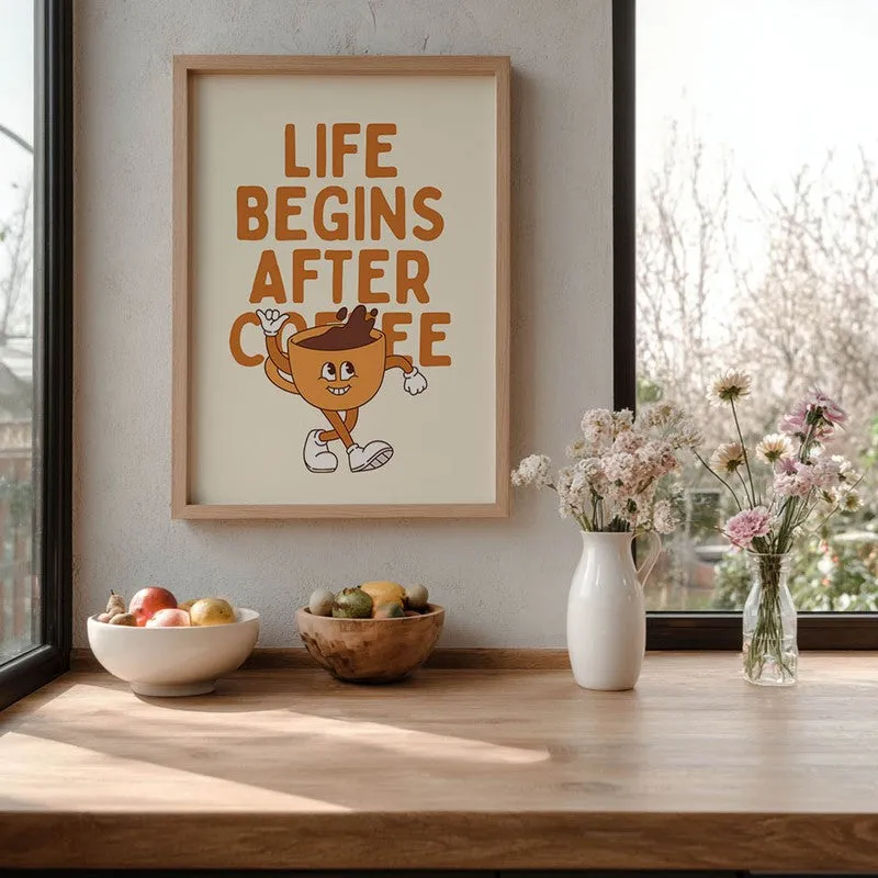 QuotedCoffee Archival Canvas Wall Art - Brown media 7