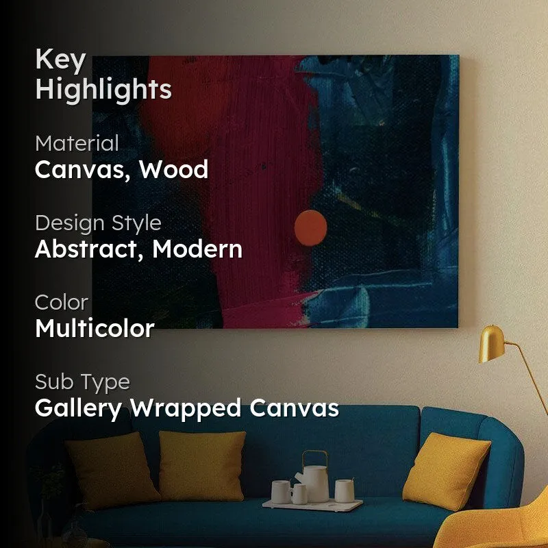The Luxury Art Canvas Painting - Gallery Wrap media 2