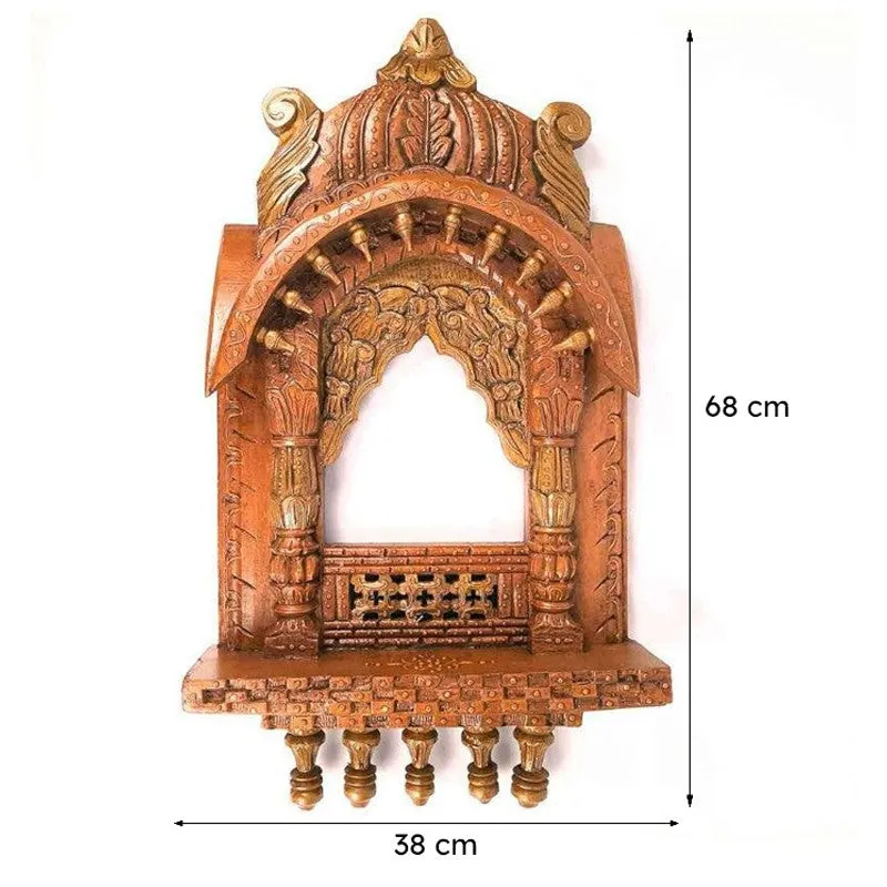 Ijala Jharokha Wooden Wall Accent media 7