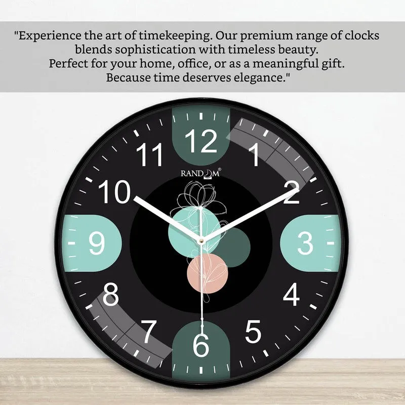 Mystic Round Analog Wall Clock - Black media 6