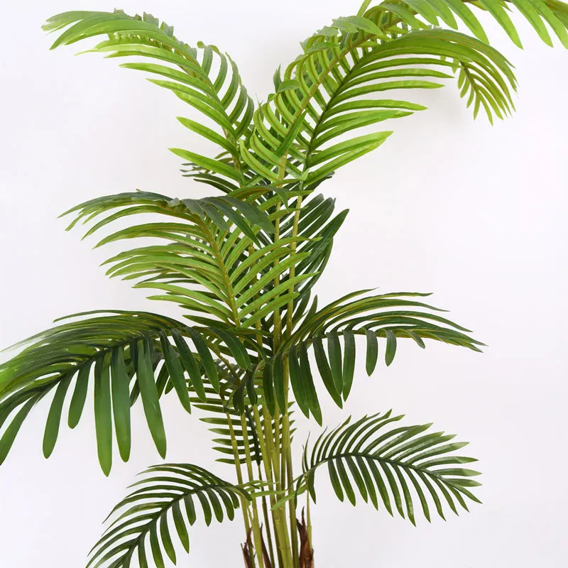 Verdiq Artificial Palm With Black Plastic Pot - 5 Feet media 4