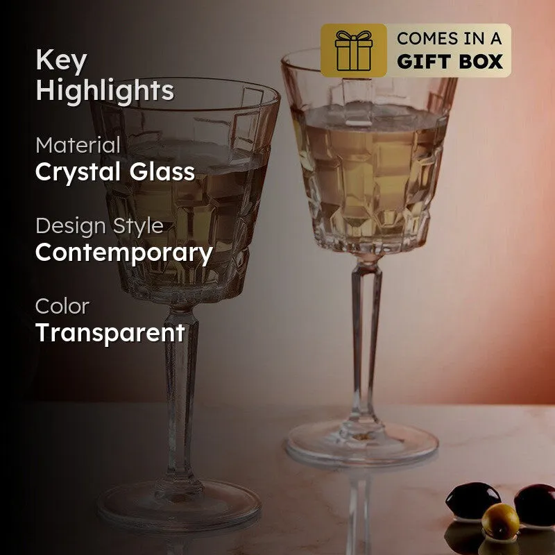 Nivaro Wine Glass(280 mL) - Set Of Two media 2