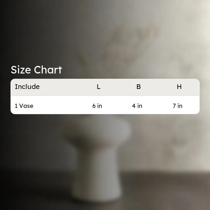 Terra Bubble Porcelain Vase media 5