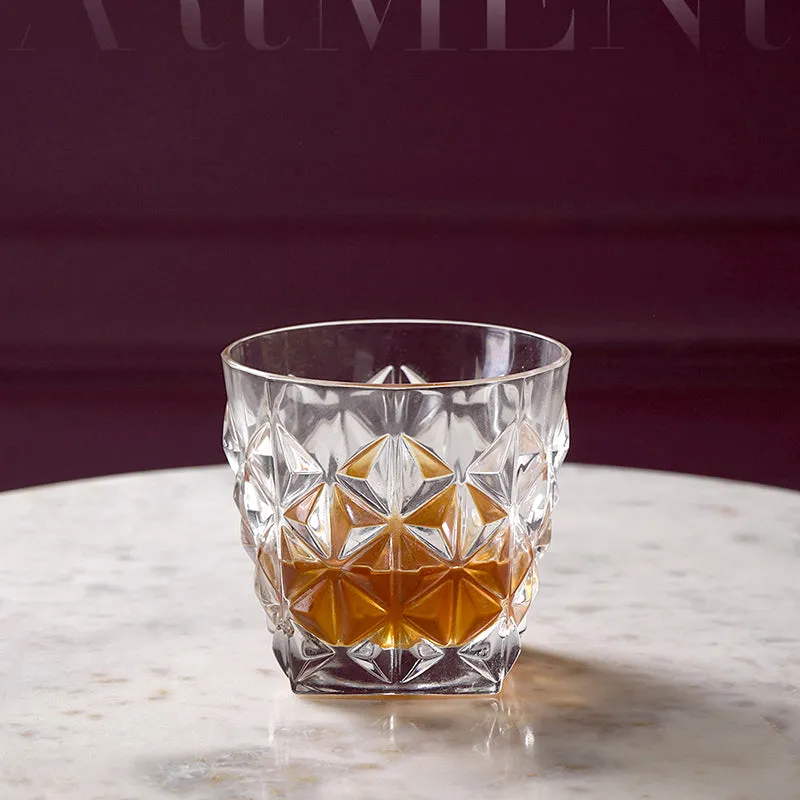 Diamond Dazzle Glass (280 ml) - Set Of Four media 7