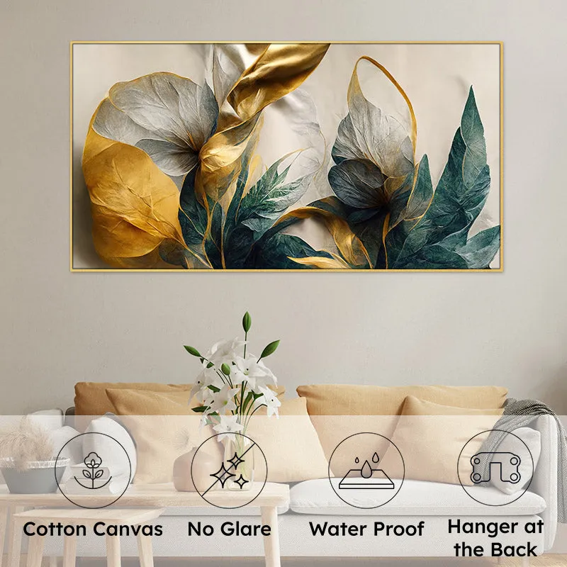 Abstract Cora Canvas Wall Painting media 7
