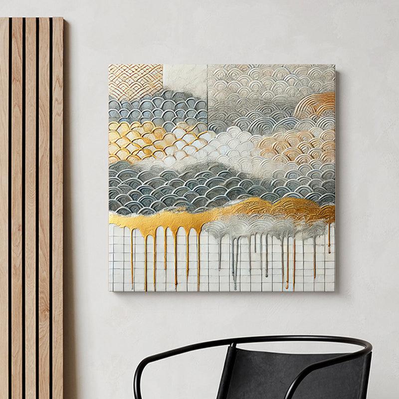 Textured Office Wall Painting