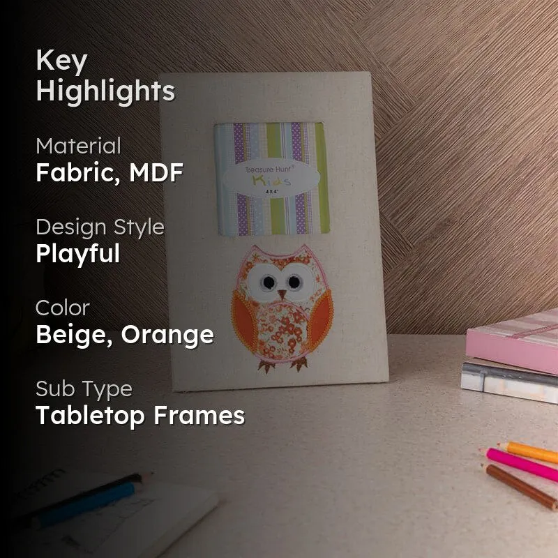Hooter Photo Frame I- Owlery Collection media 2