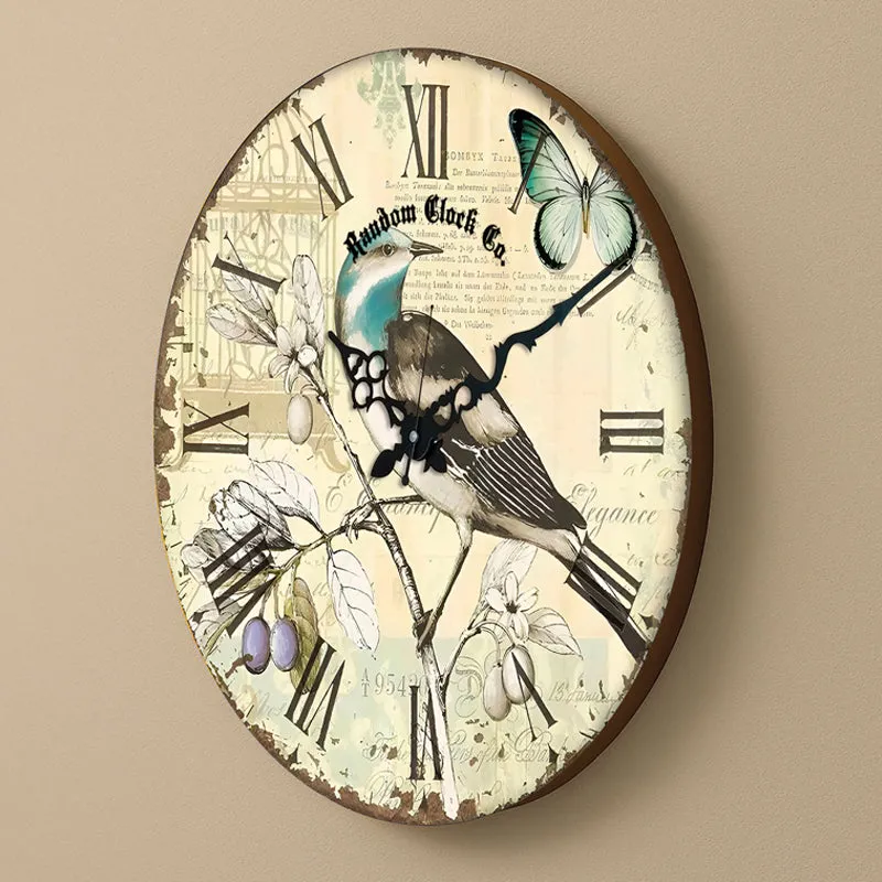 Orya Wood Analog Wall Clock media 3