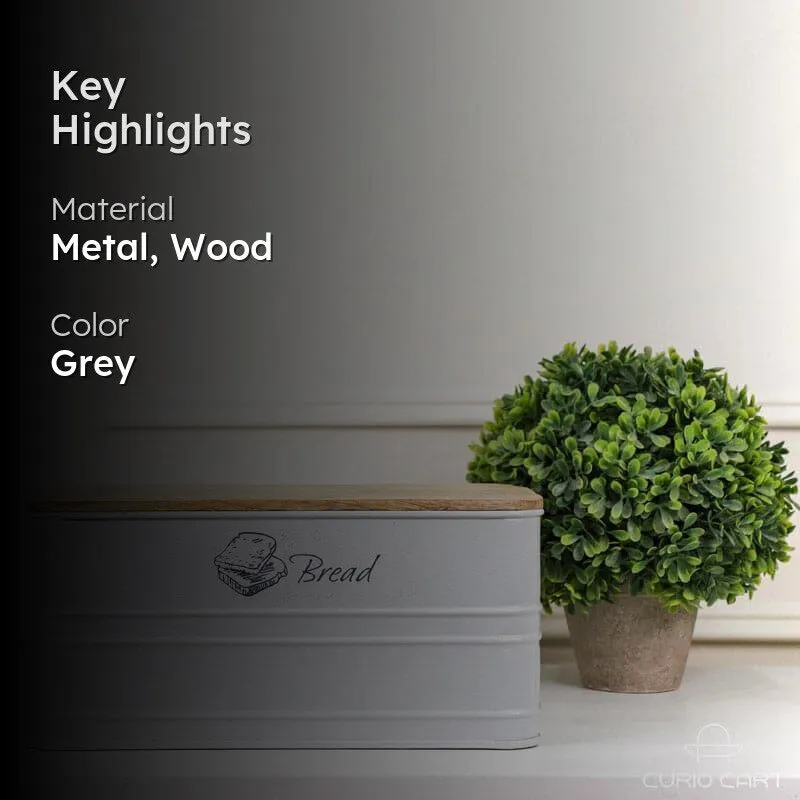 Ferrous Fun Bread Box (900 ML) - Grey media 2