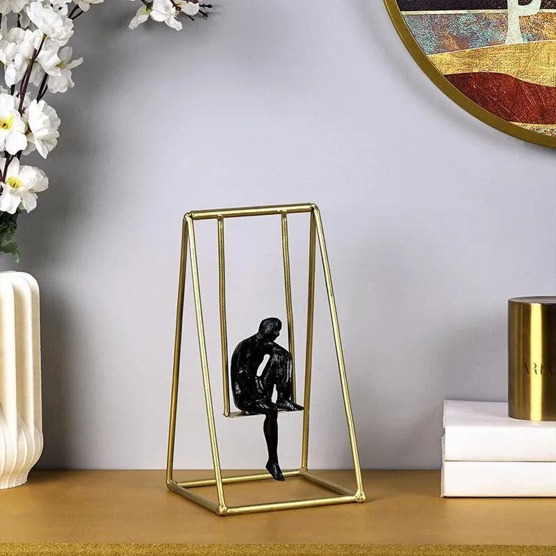 The Introspection Painted Resin Showpiece media 1