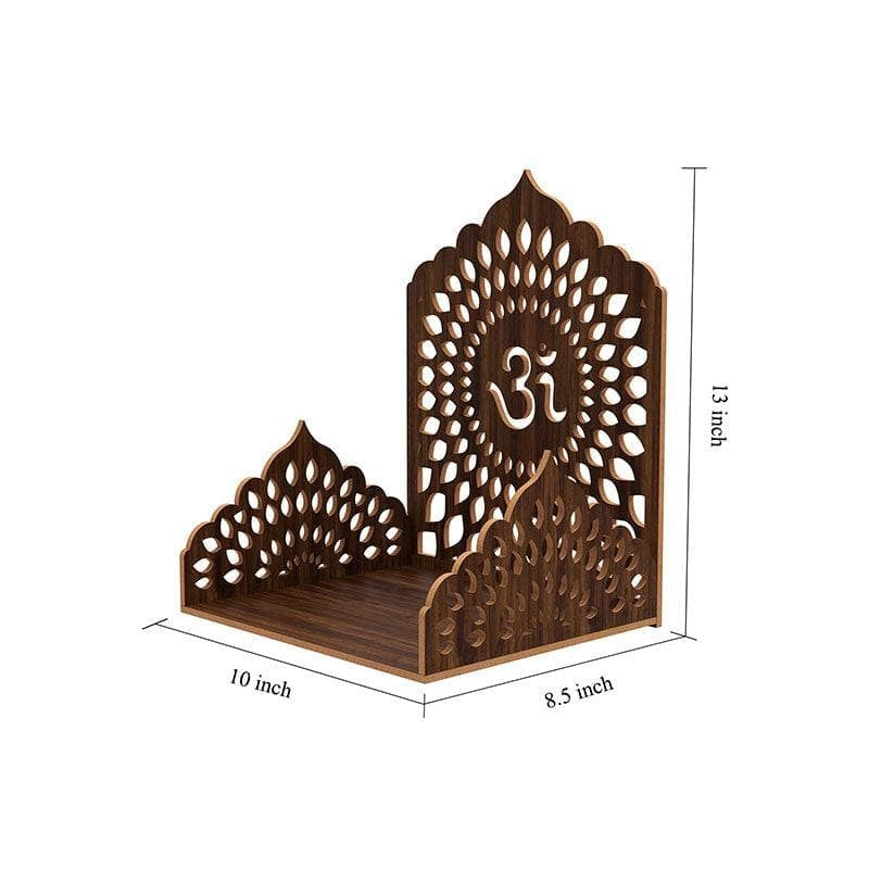 Religious Jharokha Wall Handing Mandir - Brown media 6