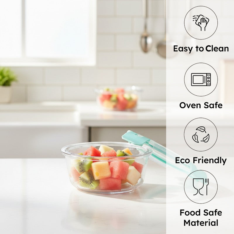 Tidbit Leak Proof Glass Lunch Box - 390 ML