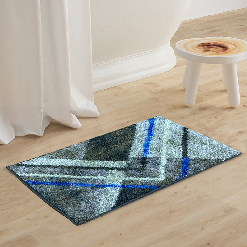 Aaris Bath Mat - Blue