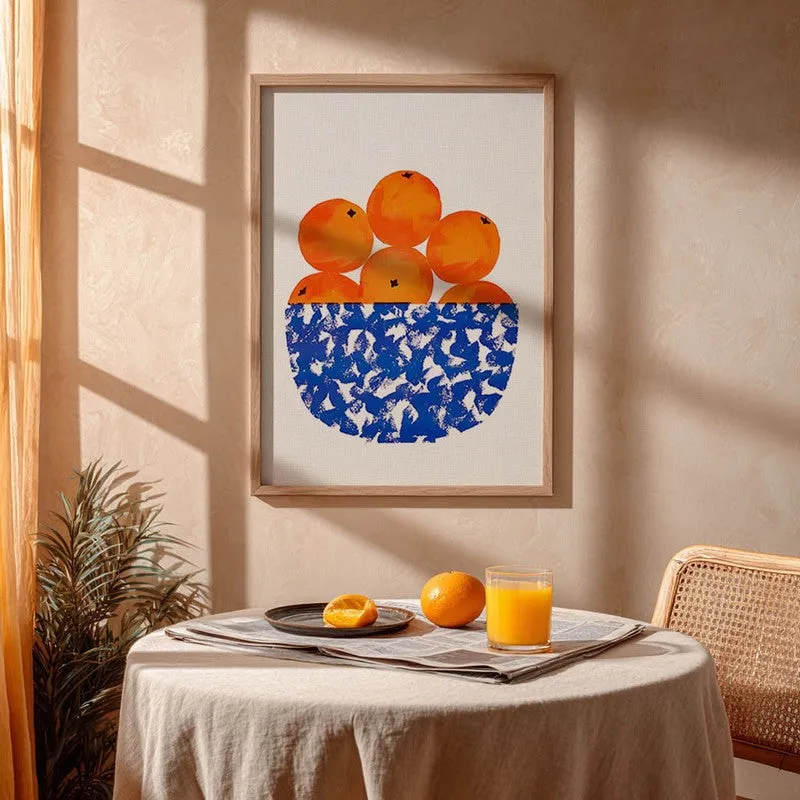 ZestyBowl Archival Canvas Wall Art - Brown media 4