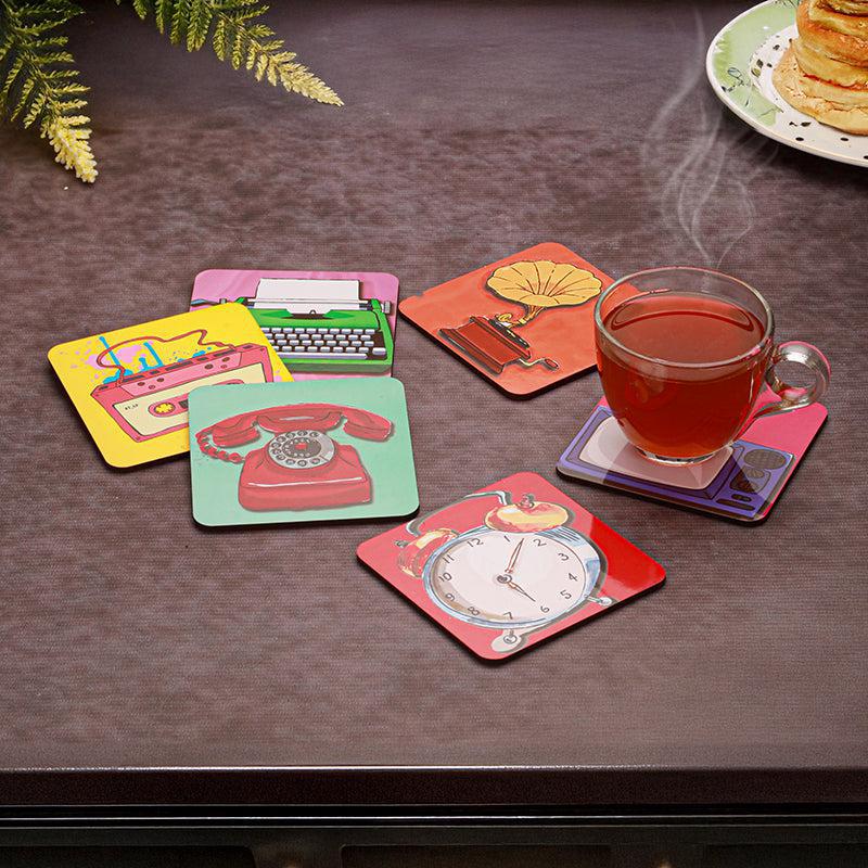 Tornait Wood Coaster - Set Of Six