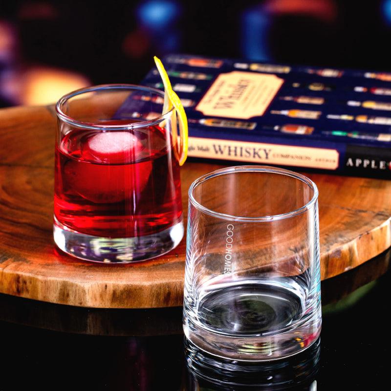 Audrina Glass Tumbler (260 ML) - Set Of Six