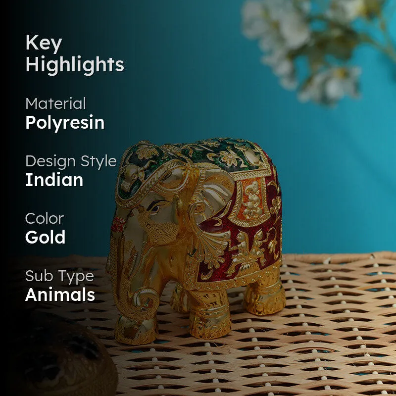 Imperial Tusks Polyresin Showpiece media 2