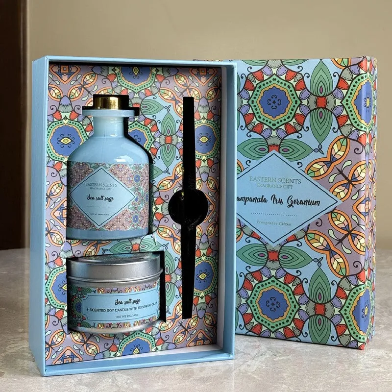 Air Bloom Reed Diffuser (Blue) - Set Of Three media 4