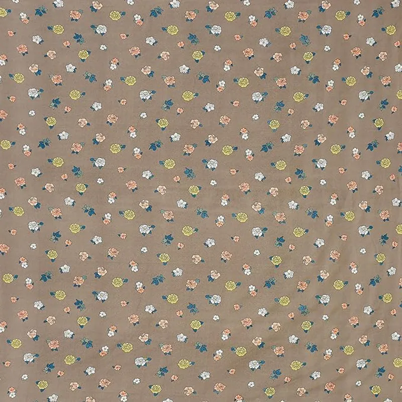 Myrtle Floral Microfiber Bedsheet - 110 GSM media 4