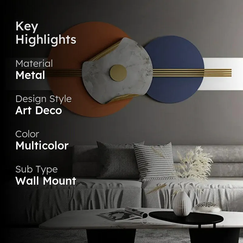 Urban Allure Modern Metal Wall Accent media 2