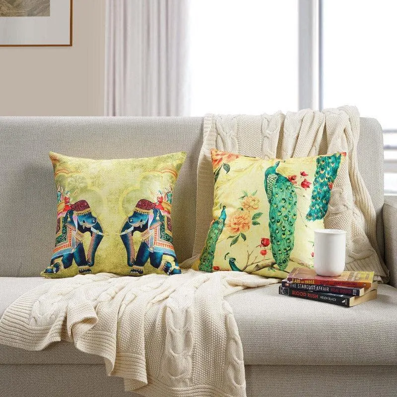 Swayam Royal Wrap Cushion Cover - Set Of Two media 1