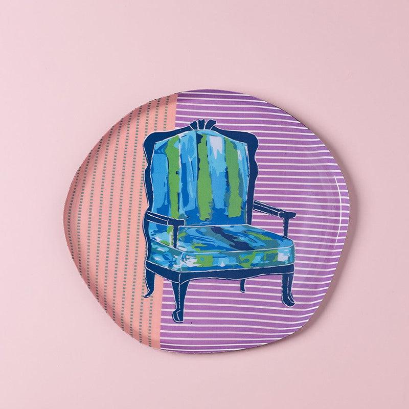 Once Upon A Seat Enamel Coated Metal Wall Plate media 3