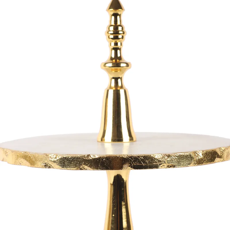 Cavallo Two Tiered Marble Cake Stand media 5