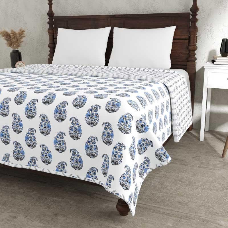 Rakshita Ethnic Printed Blue Cotton Dohar media 4