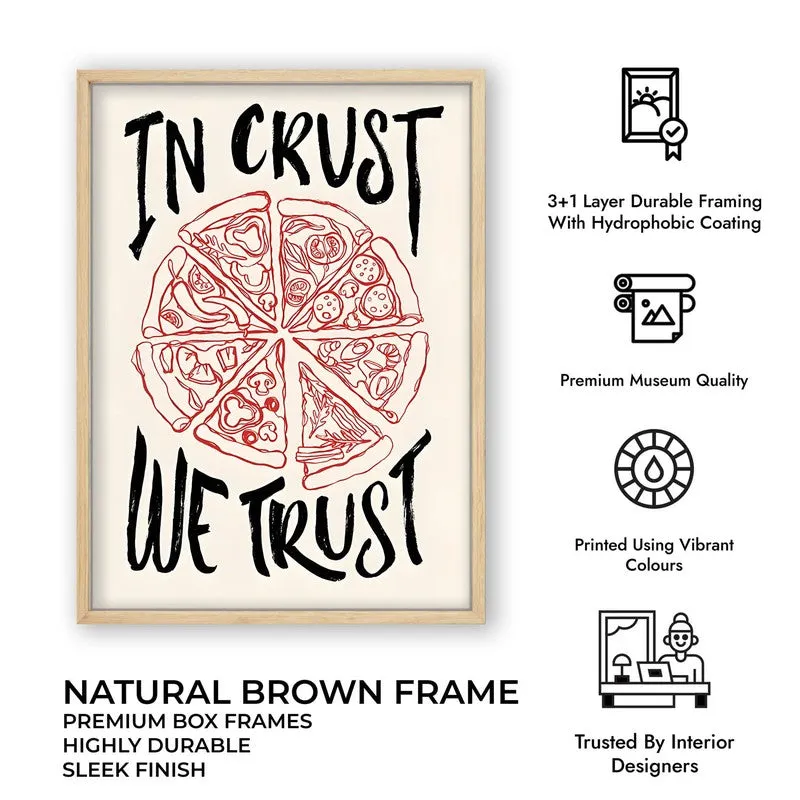 Crust Trust Archival Canvas Wall Art - Brown media 11