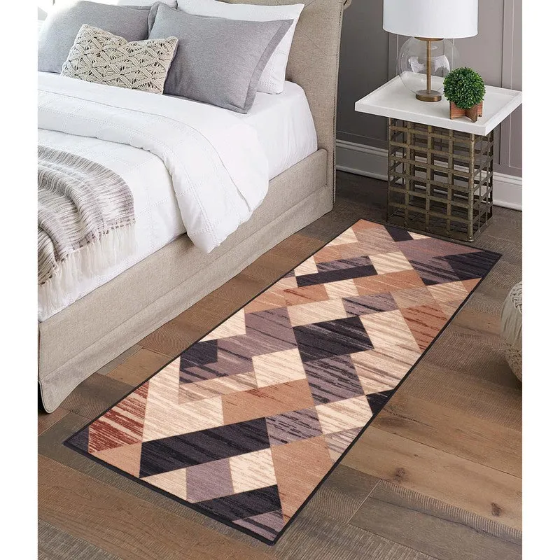 Meshra Nylon Runner Rug - Beige media 3