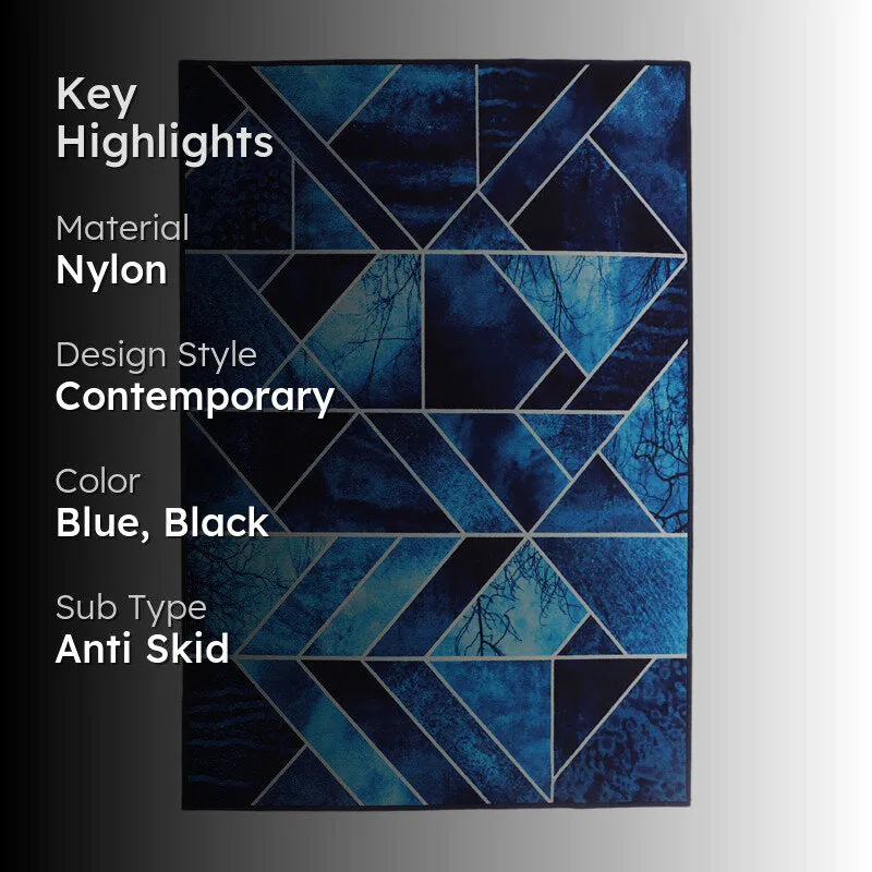 Bleu Dreams Anti-Skid Carpet media 2