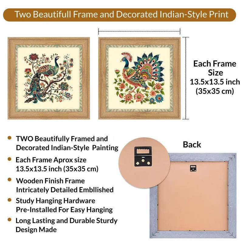 Mayura Ethnika Wall Art - Set Of Two media 9