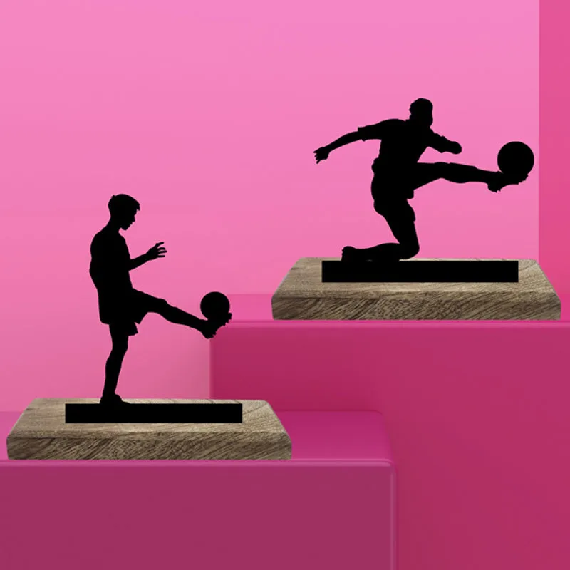Soccer Duo I Showpiece - Set Of Two media 3