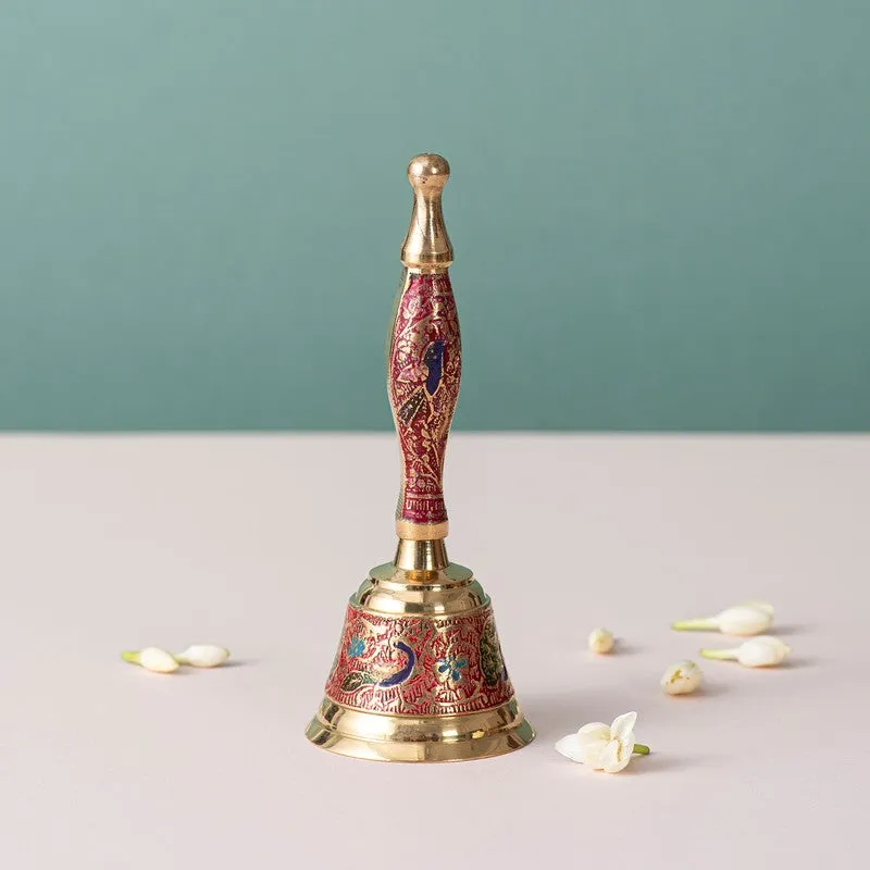 Mangalam Brass Pooja Bell media 3