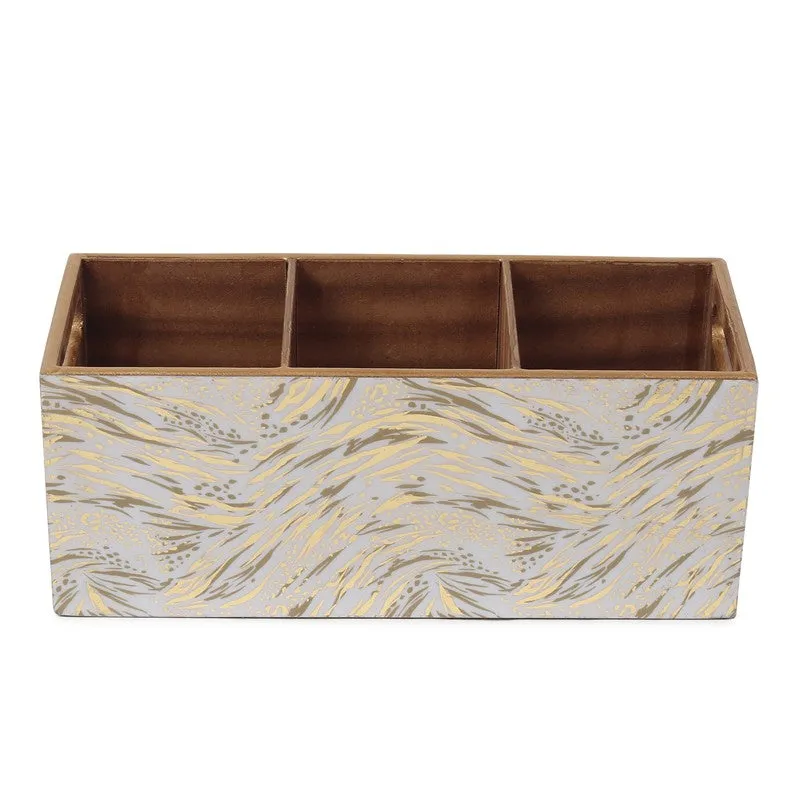 Saryna Wooden Cutlery Holder media 5