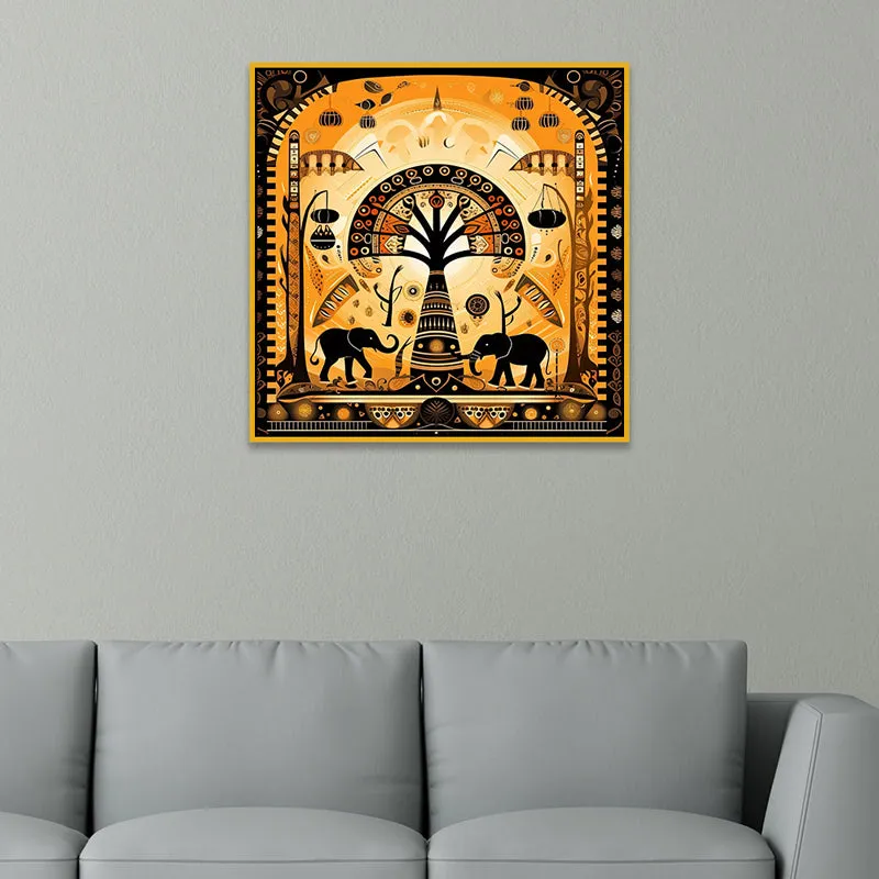 Tribe Of Hastina I Canvas Wall Art With Frame media 5