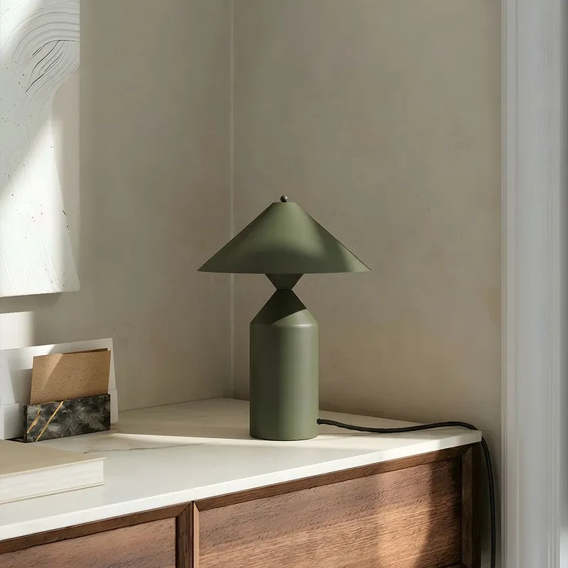 Fig Living Cone Casa Metal Table Lamp - Green media 9