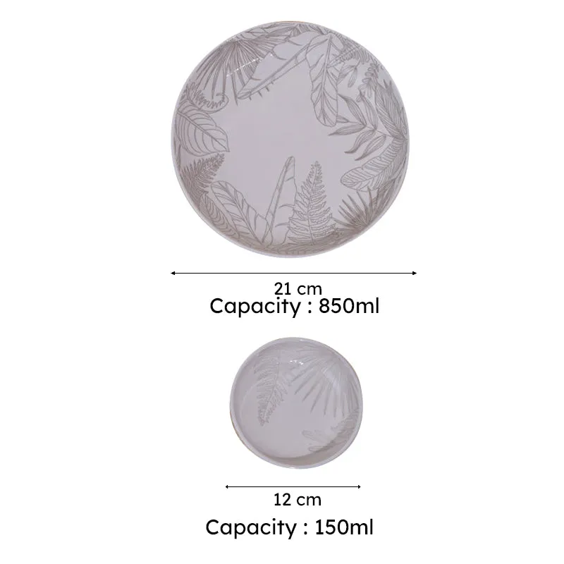 Celene Bowl (150 ML/ 850 ML) - Set Of Seven media 7