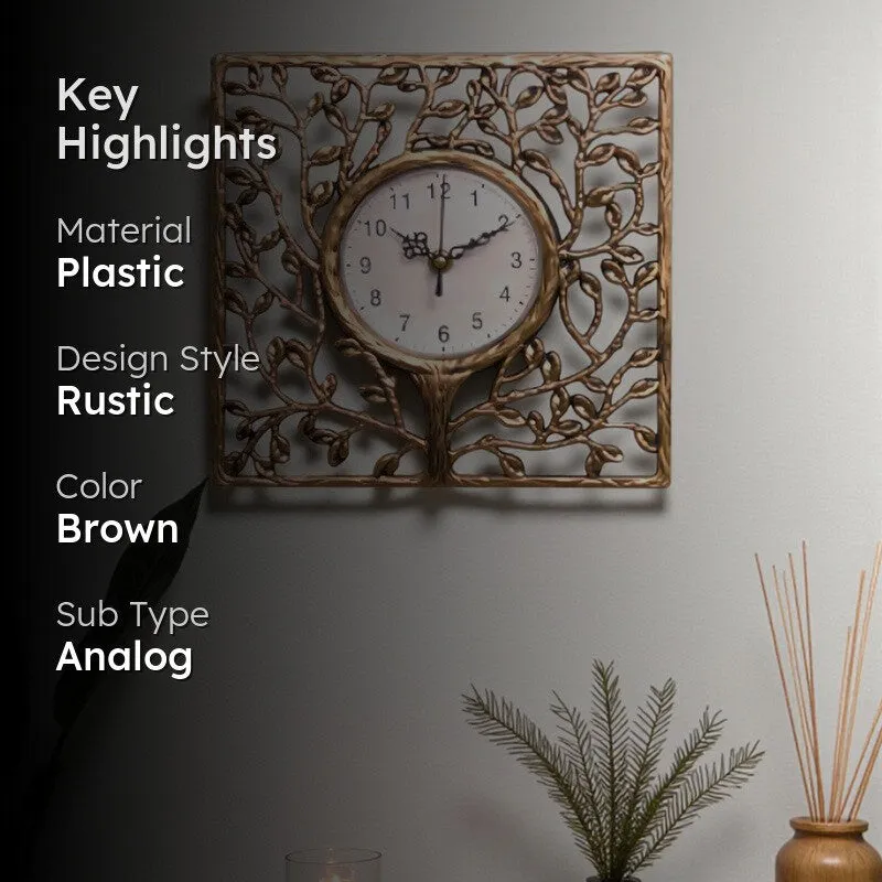 Timeless Blossom Wall Clock media 2