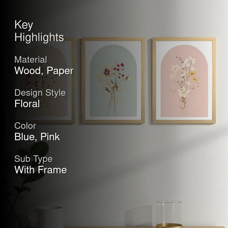 Sunny Paper Wall Art - Set Of Three media 2