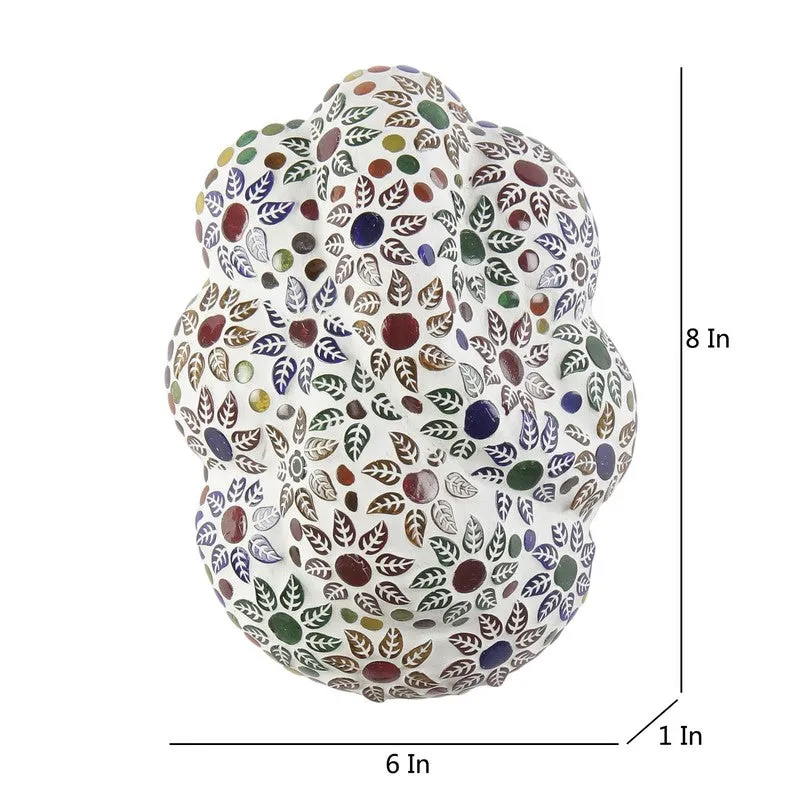 Divine Ganpati Glass Wall Lamp - Multicolor media 8